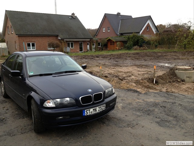 122Eingeparket vor der neuen Haustür 01.12.13